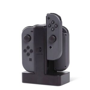 PowerA Joy-Con Charging Dock for Nintendo Switch - 4 Controller - Black